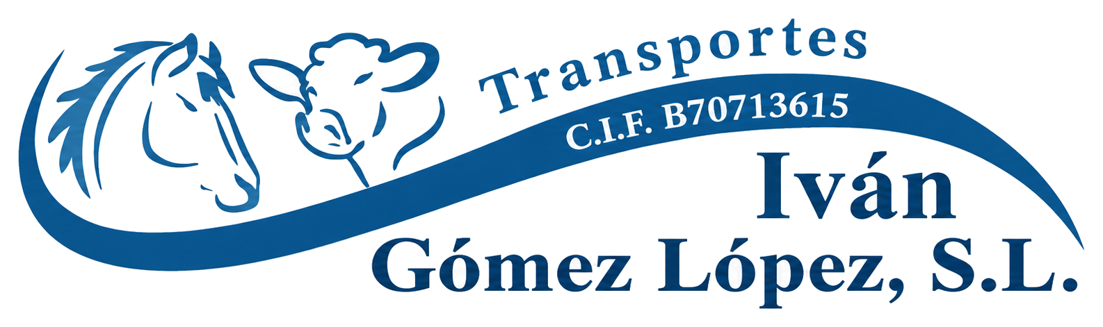 Logotipo de Transportes Iván Gómez López